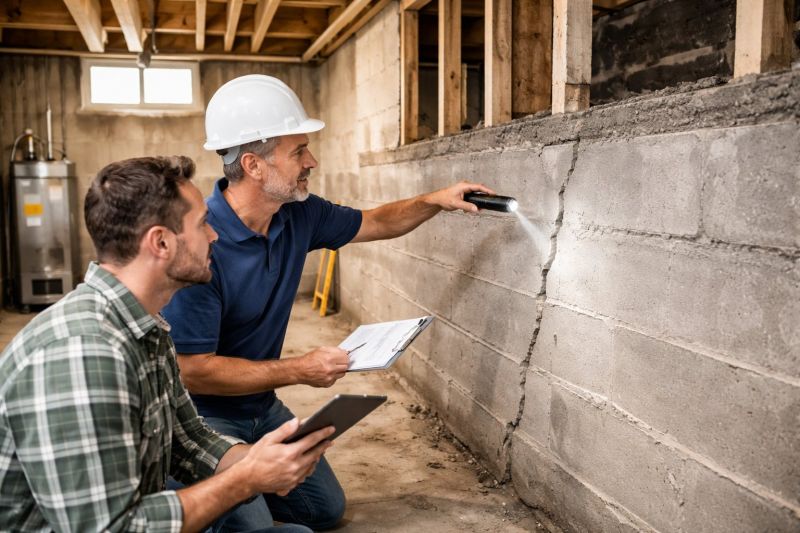Basement Crack Repair in Somerville, MA