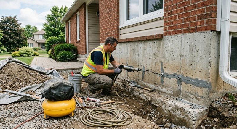 Basement Foundation Repair in Hingham, MA