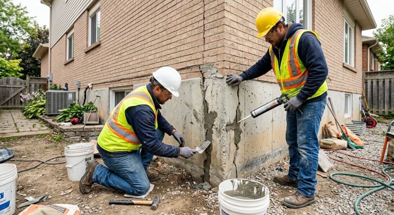 Building Foundation Repair in Foxboro, MA