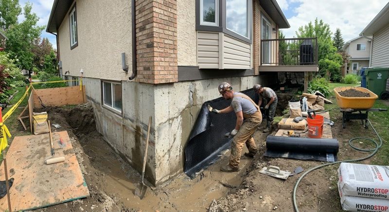 Building Foundation Repair in Hull, MA