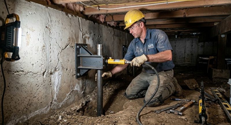 Concrete Foundation Leveling in Ipswich, MA