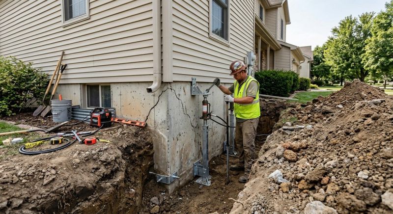 Concrete Foundation Repair in Brighton, MA