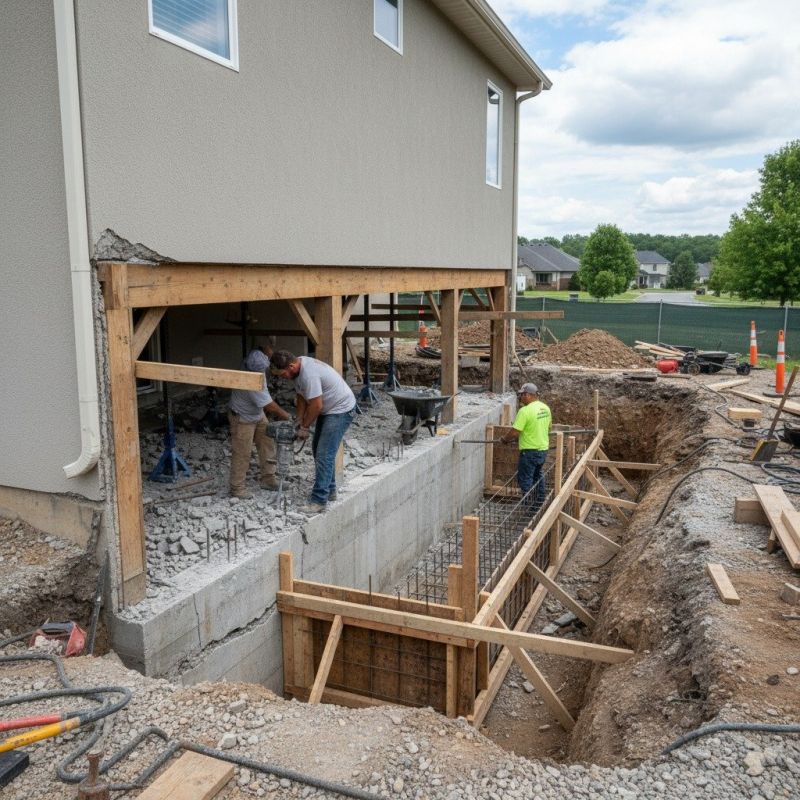 Concrete Foundation Repair in Essex County, MA