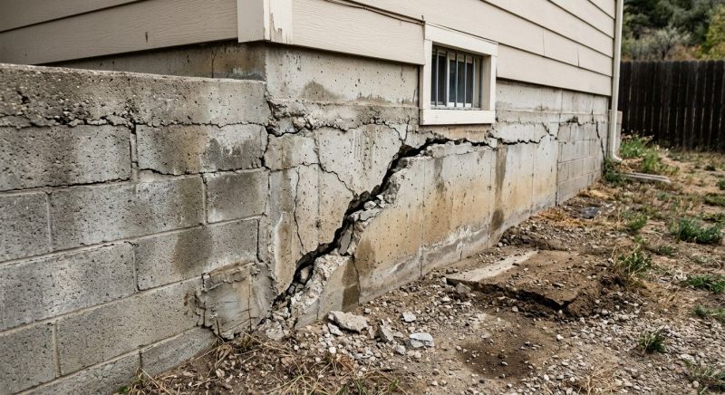 Cracked Foundation Repair in Brockton, MA