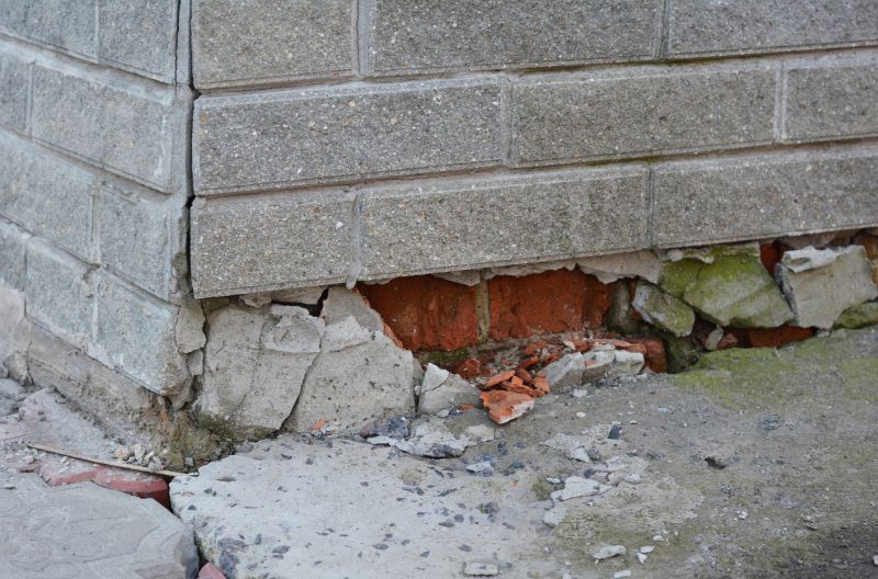 Cracked Foundation Repair in Foxboro, MA