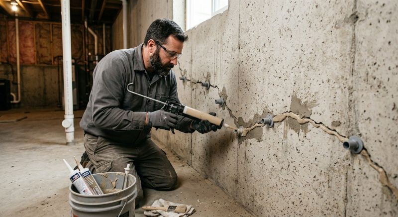 Cracked Foundation Repair in Hanover, MA