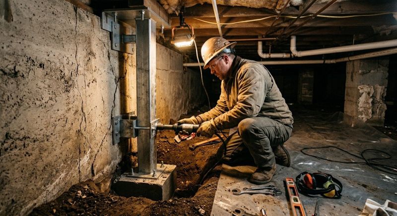 Crawlspace Foundation Repair in Ashland, MA