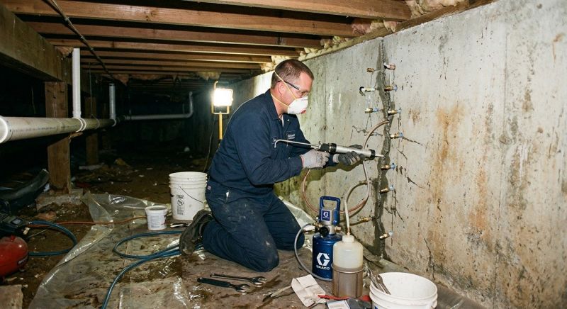 Crawlspace Foundation Repair in Danvers, MA