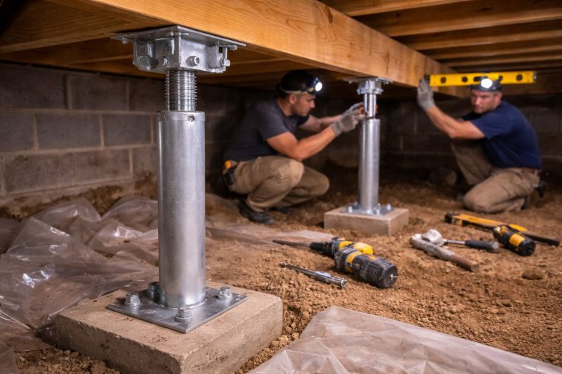 Crawlspace Structural Repair in Somerville, MA