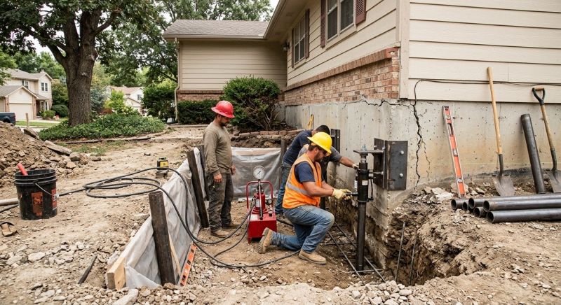 Foundation Damage Repair in Everett, MA