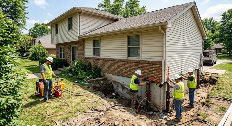 Foundation Jacking in Beverly, MA