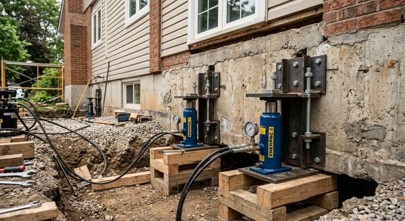 Foundation Jacking in Boston, MA