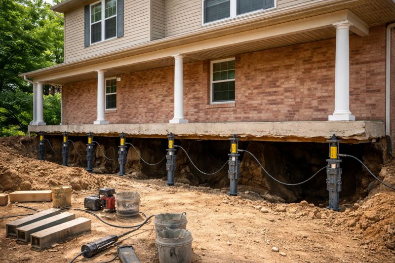 Foundation Jacking in Lincoln, MA