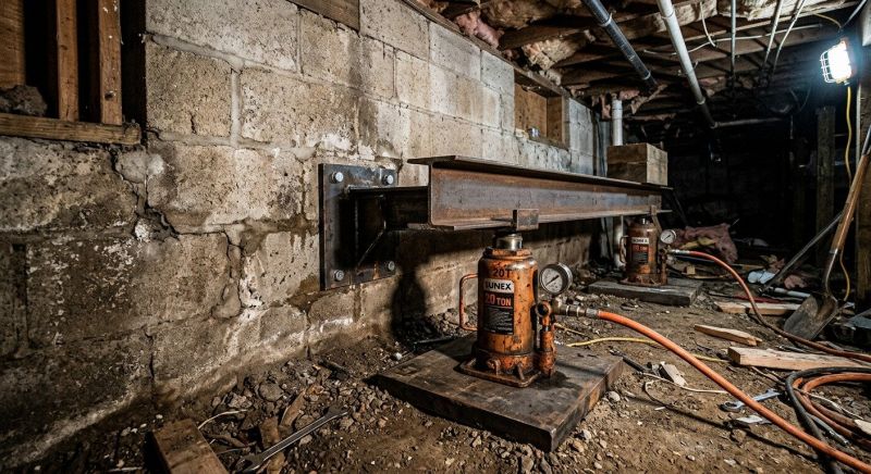 Foundation Jacking in Rockland, MA