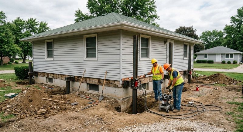 Foundation Raising in Charlestown, MA