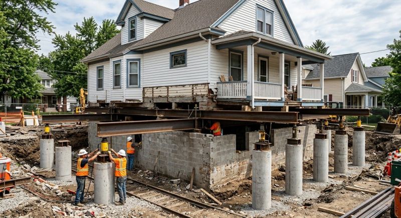 Foundation Raising in Foxboro, MA