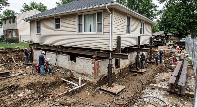 Foundation Raising in Holliston, MA
