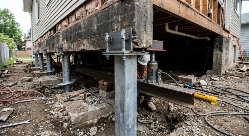 Foundation Raising in Hull, MA