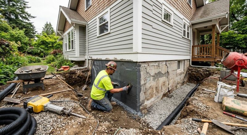 Foundation Renovation in Somerville, MA