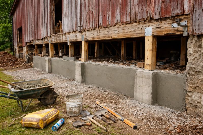 Foundation Renovation in Somerville, MA