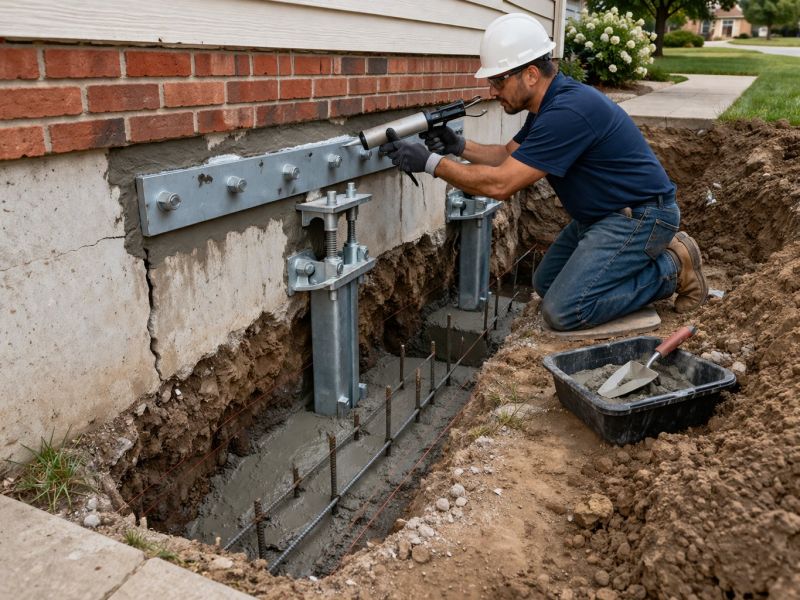 Foundation Repair in Hudson, MA