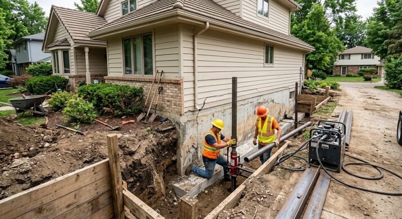 Foundation Repair in Stoughton, MA