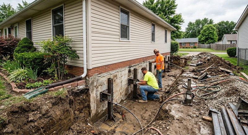 Foundation Stabilizing in Boxford, MA