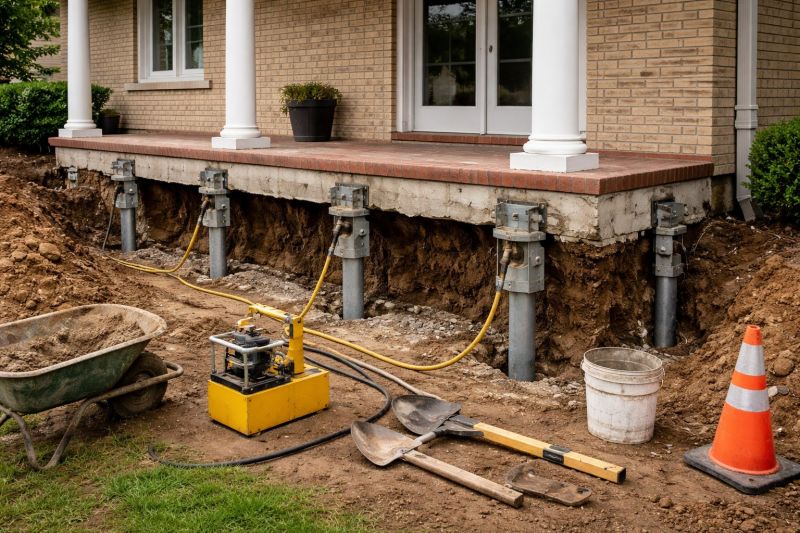Foundation Stabilizing in Canton, MA