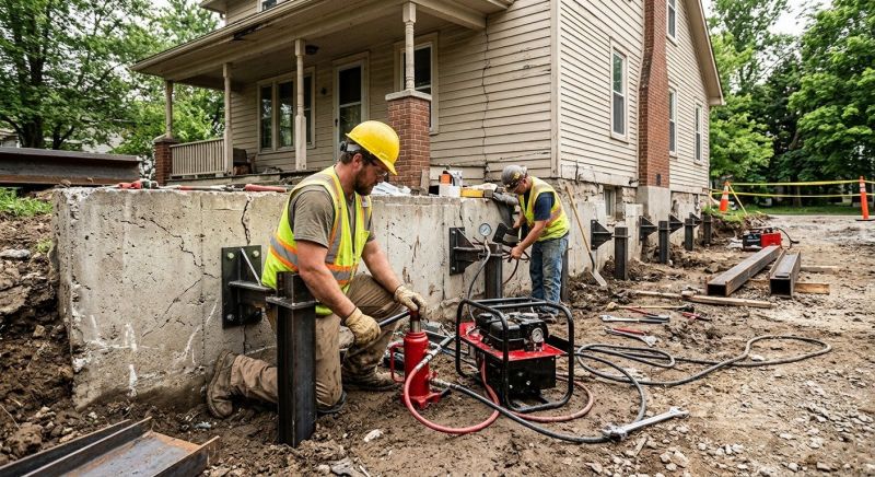Foundation Stabilizing in Chelsea, MA
