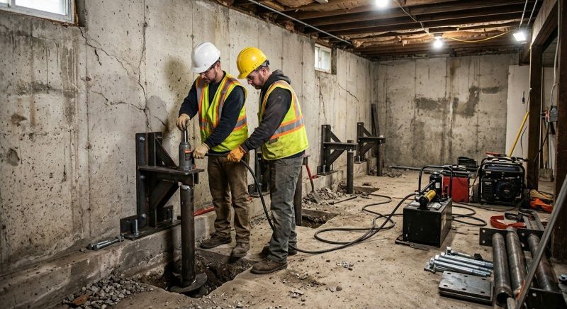 Foundation Stabilizing in Essex County, MA