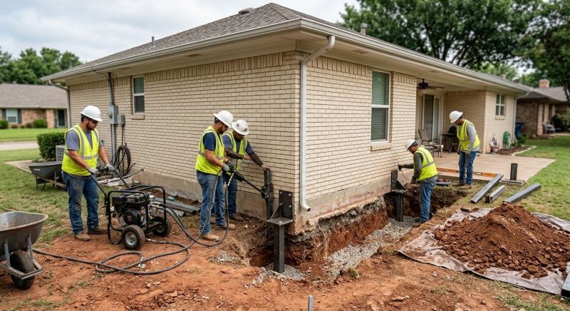 Foundation Stabilizing in Ipswich, MA