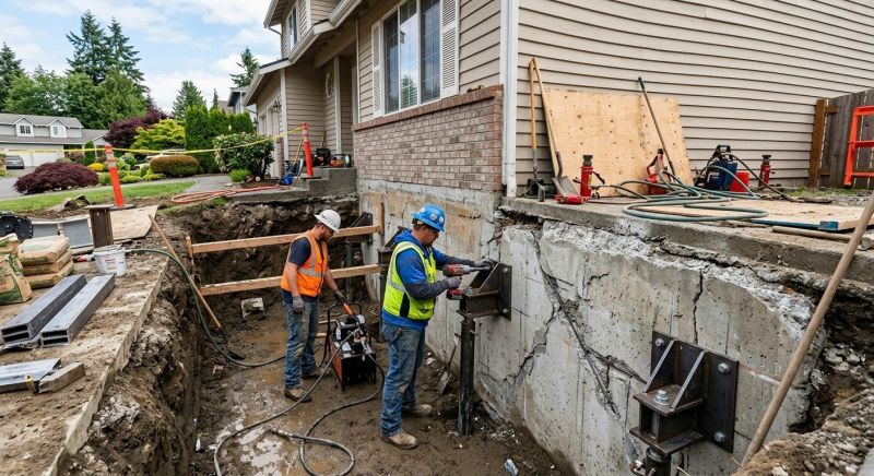 Foundation Structural Repair in Acton, MA