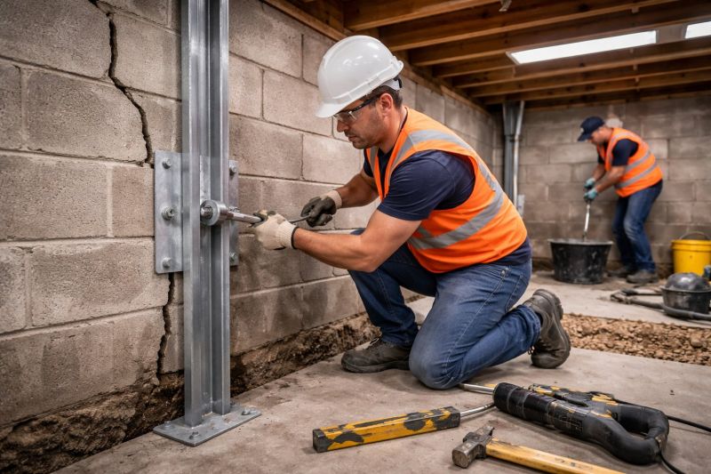 Foundation Structural Repair in Chestnut Hill, MA