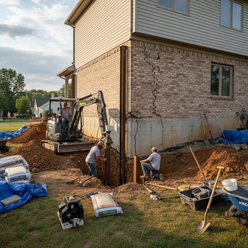 Foundation Structural Repair in Danvers, MA