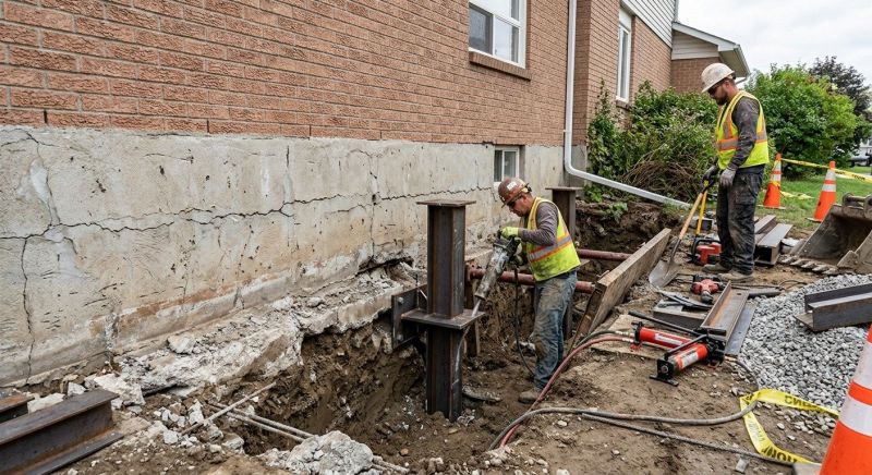 Foundation Structural Repair in Hanover, MA