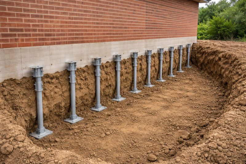 Helical Pile Installation in Somerville, MA