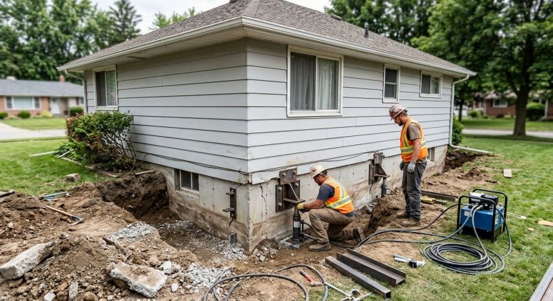 Home Foundation Repair in Acton, MA