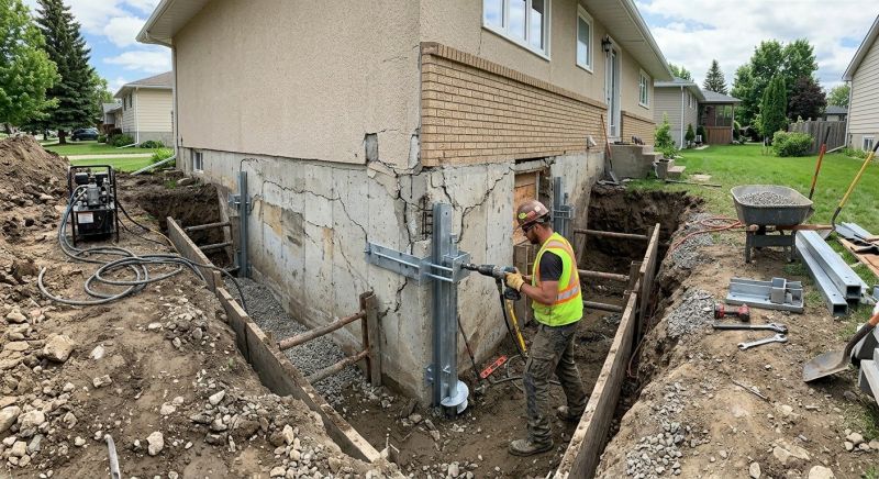 Home Foundation Repair in Brookline, MA