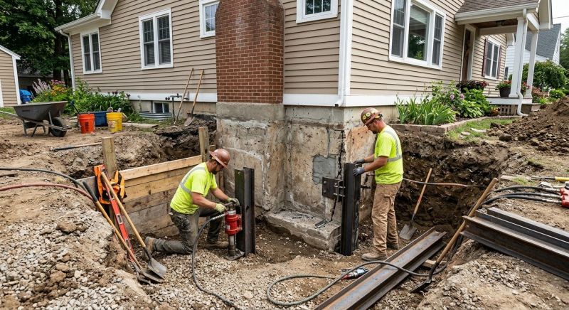 Home Foundation Repair in Charlestown, MA