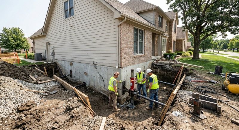 Home Foundation Repair in Hanover, MA