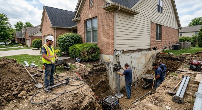 House Foundation Repair in Danvers, MA
