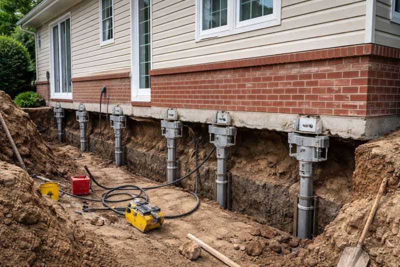 House Underpinning in Somerville, MA