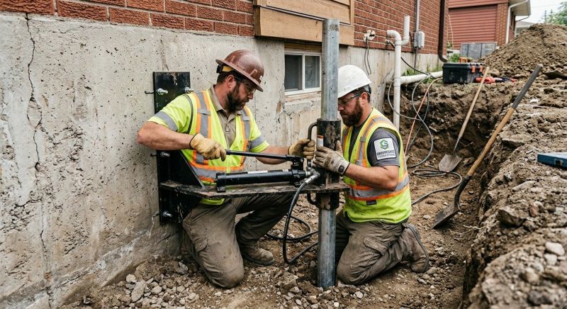 Settling Foundation Service in Hudson, MA