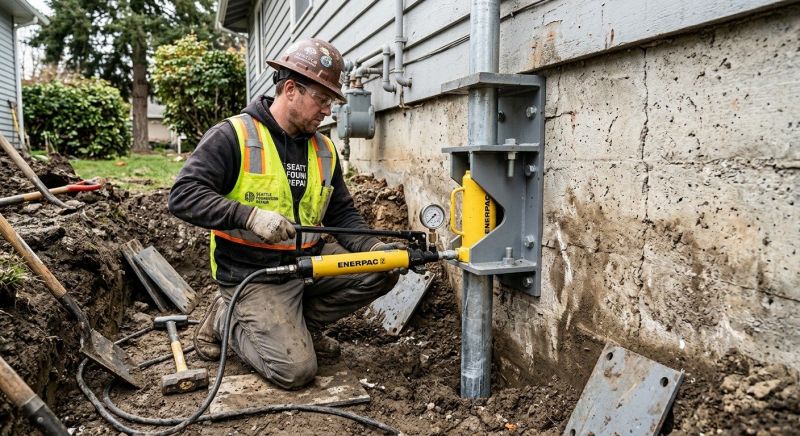 Settling Foundation Service in Lexington, MA