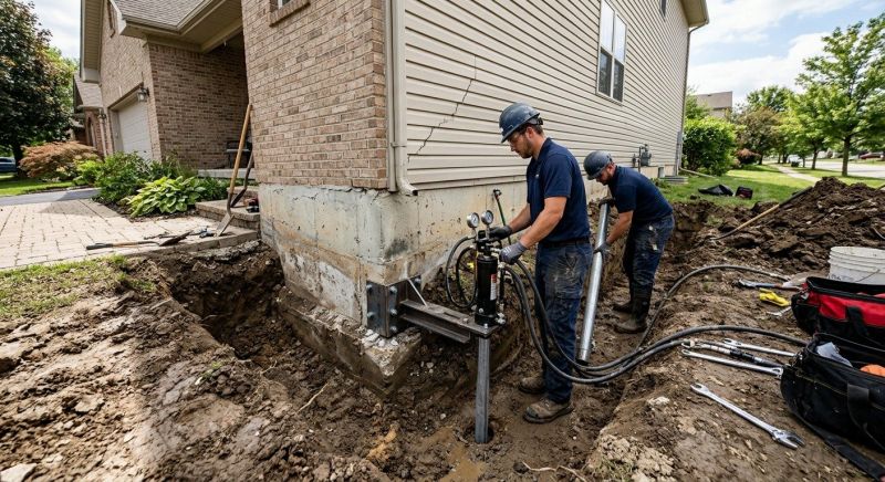 Settling Foundation Service in Melrose, MA