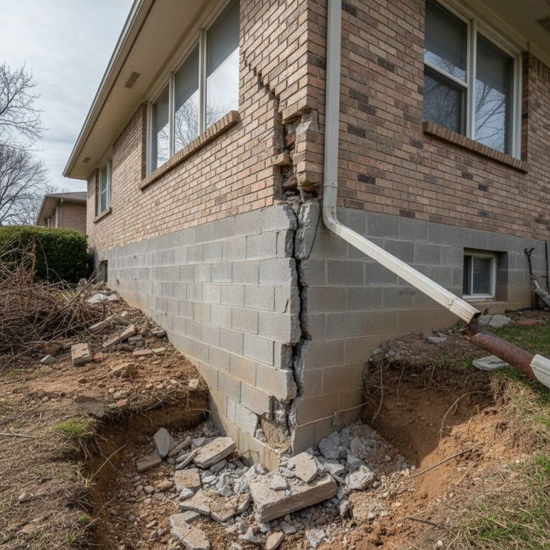 Settling Foundation Service in Milton, MA
