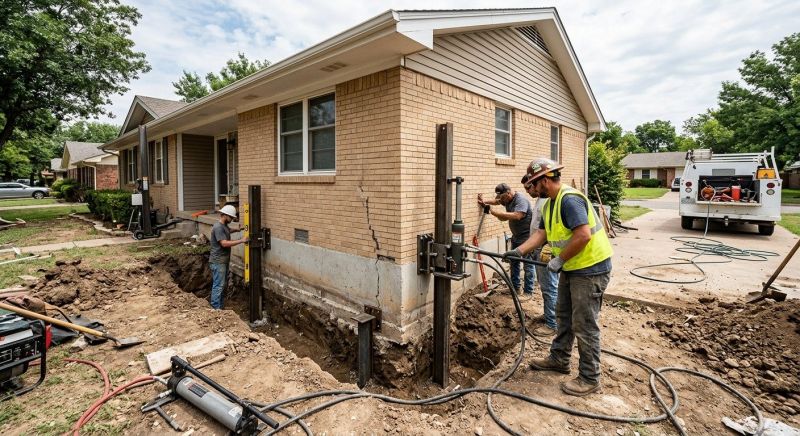 Settling Foundation Service in Natick, MA