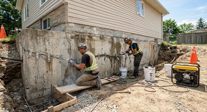 Structural Foundation Repair in Brockton, MA