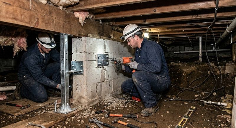 Structural Foundation Repair in Georgetown, MA