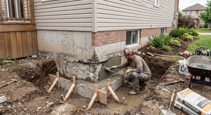 Structural Foundation Repair in West Newton, MA
